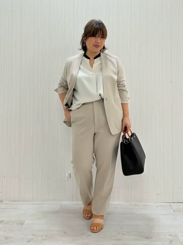 23区 L うめ子 コーディネート画像