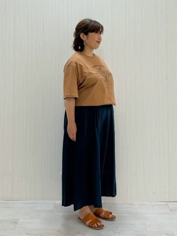 23区 L うめ子 コーディネート画像