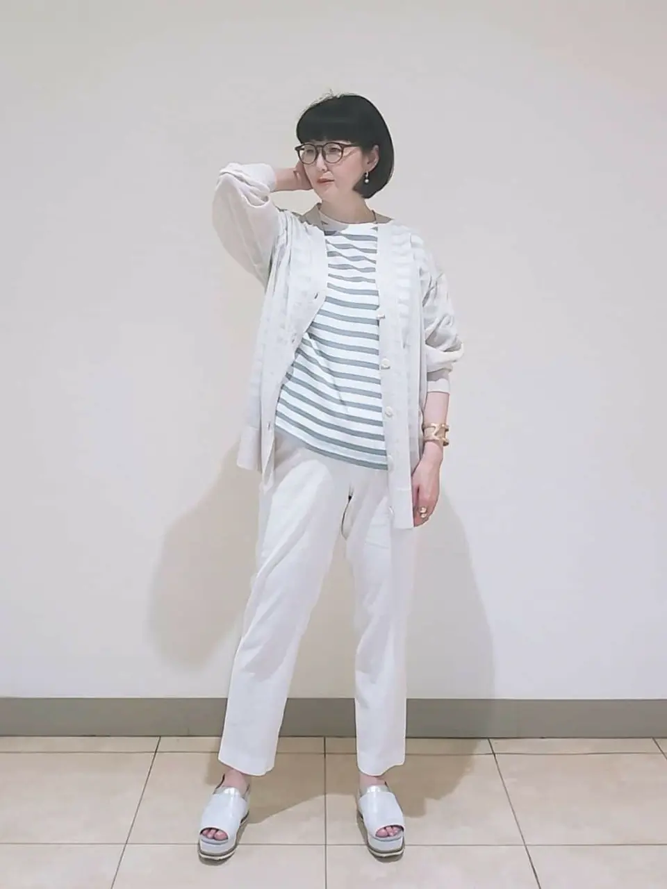 23区 L スタッフ コーディネート画像