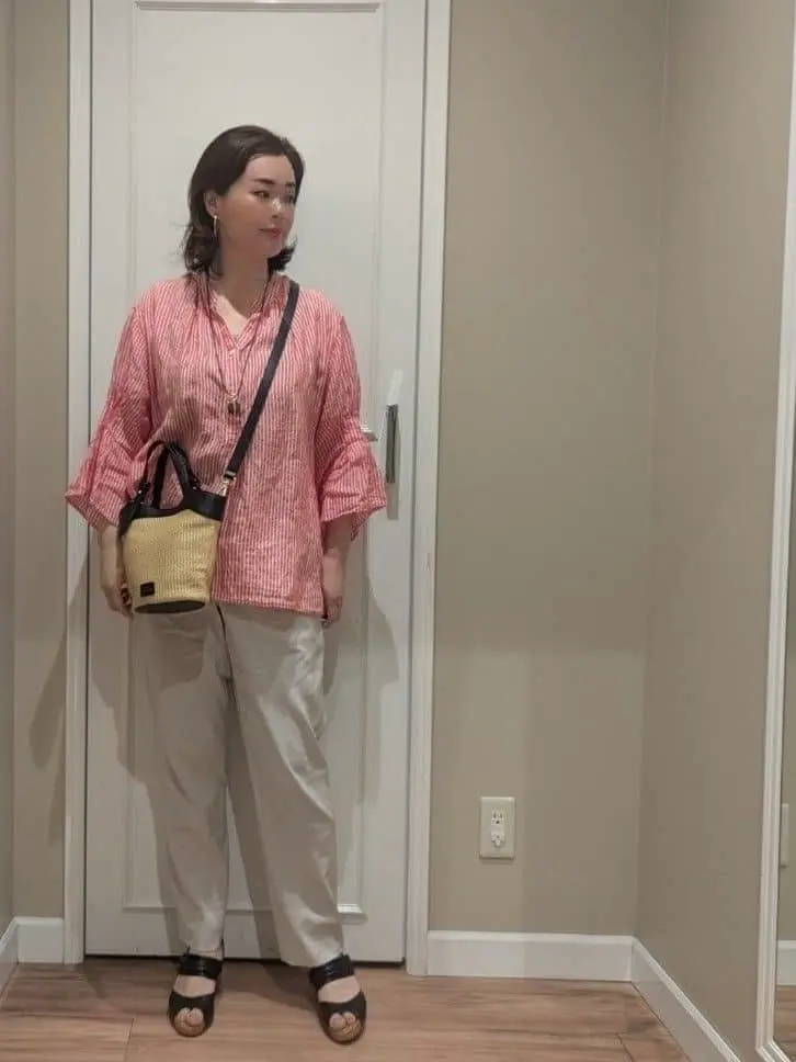 23区 L スタッフn コーディネート画像