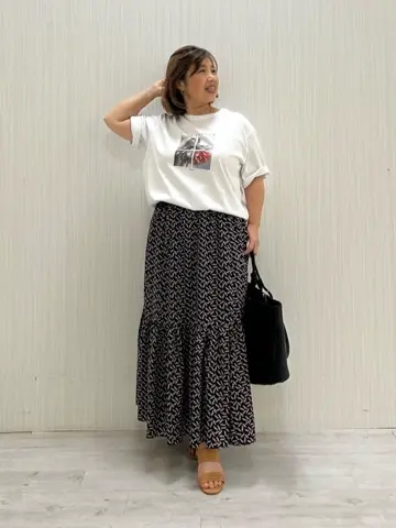 23区 L うめ子 コーディネート画像