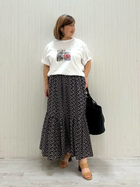 23区 L うめ子 コーディネート画像