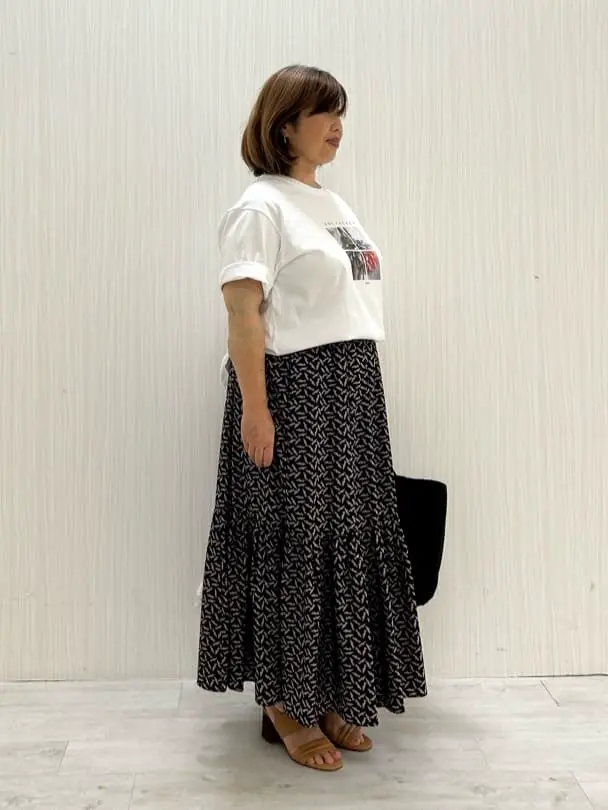 23区 L うめ子 コーディネート画像