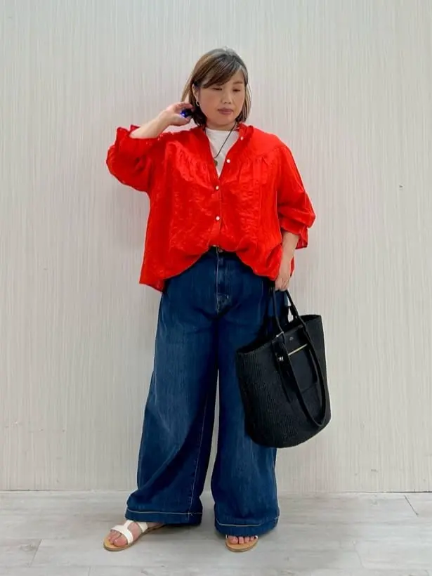 23区 L うめ子 コーディネート画像