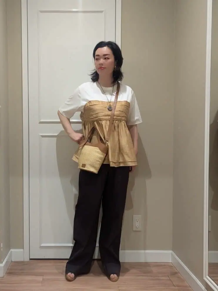 23区 L スタッフn コーディネート画像