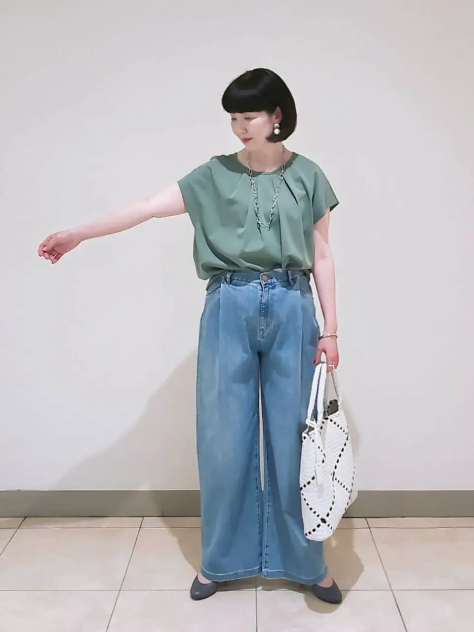 23区 L スタッフ コーディネート画像