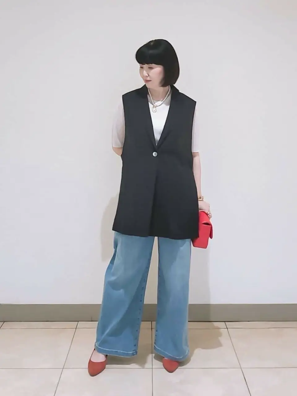 23区 L スタッフ コーディネート画像