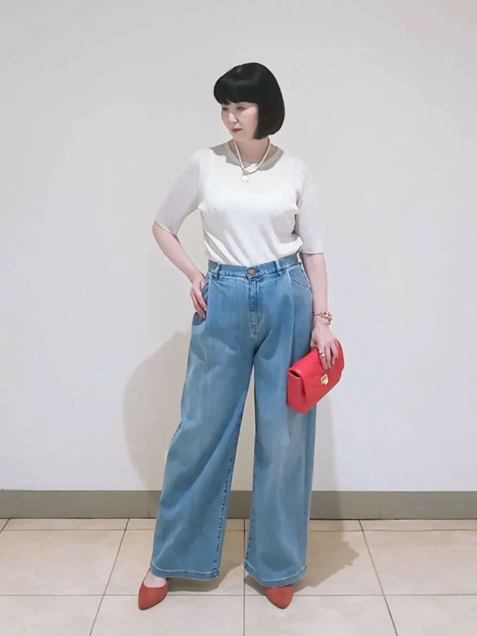 23区 L スタッフ コーディネート画像