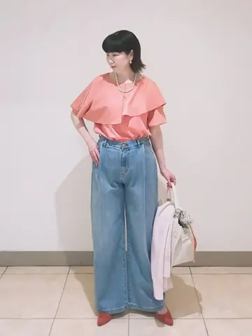 23区 L スタッフ コーディネート画像