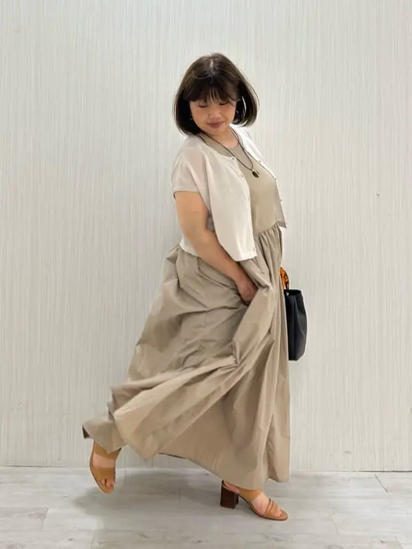 23区 L うめ子 コーディネート画像