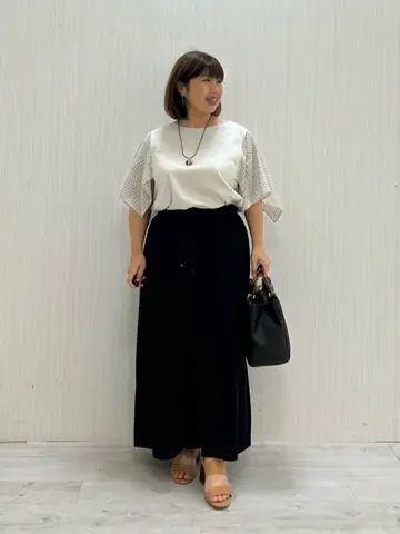 23区 L うめ子 コーディネート画像