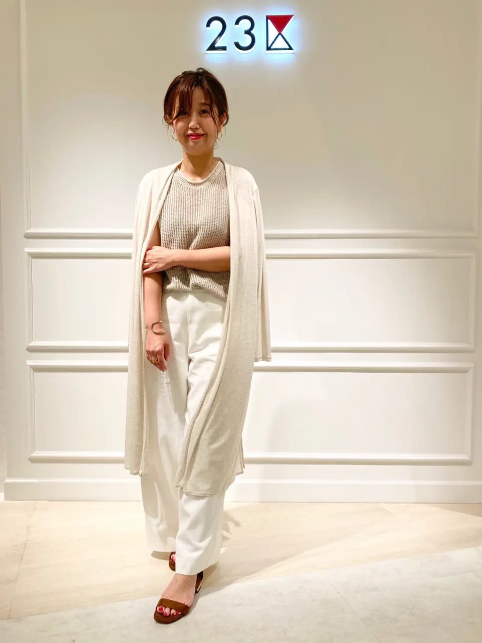 23区 L 藤田 コーディネート画像