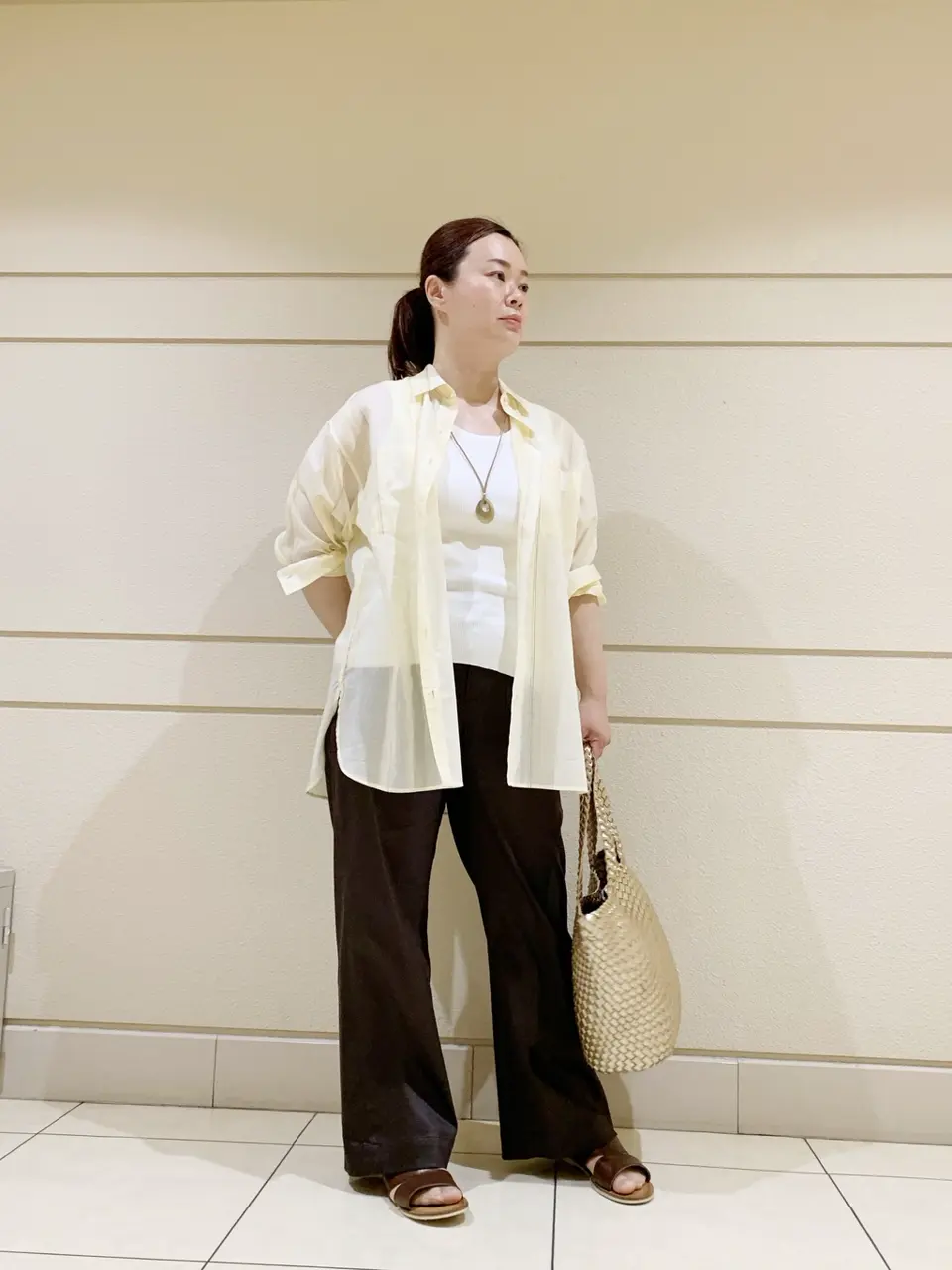 23区 L スタッフn コーディネート画像