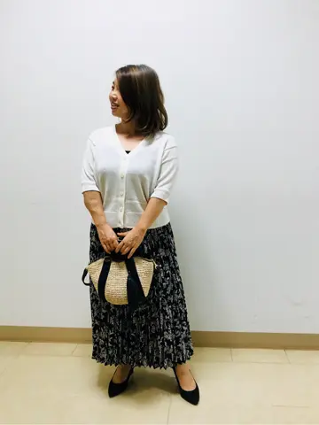 23区 L うめ子 コーディネート画像