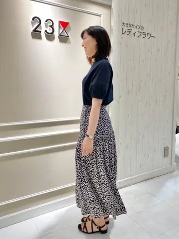 23区 L 岡 コーディネート画像