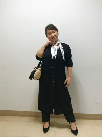 23区 L うめ子 コーディネート画像