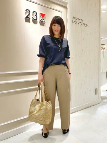 23区 L 岡 コーディネート画像