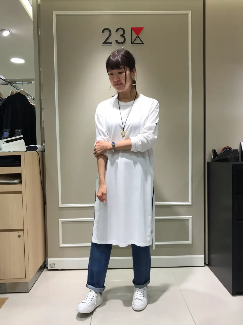  スタッフ コーディネート画像