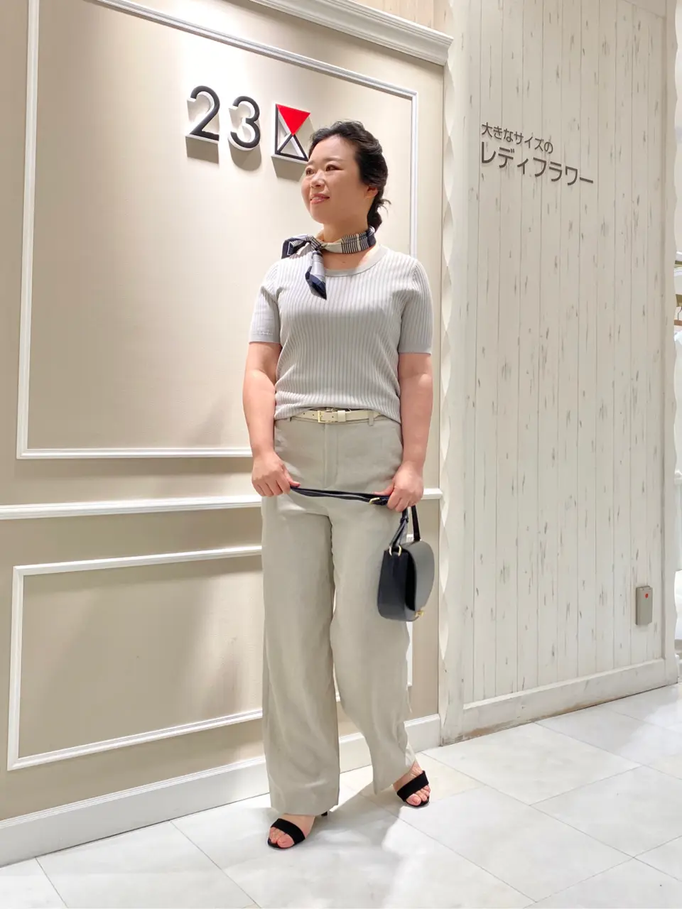 23区 L 笹川 コーディネート画像