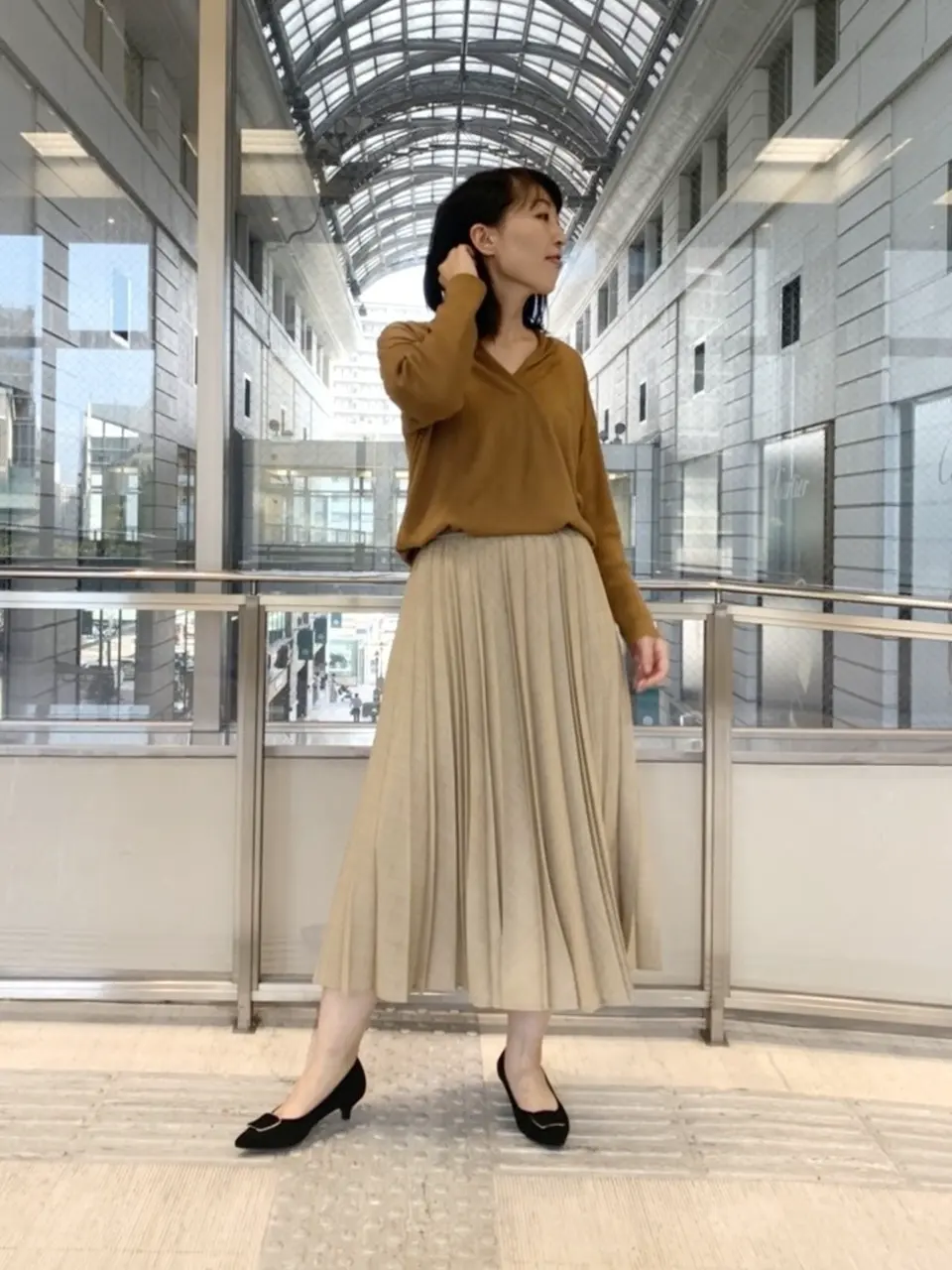  岡 コーディネート画像