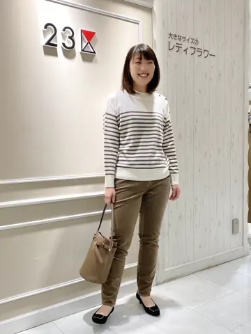 23区 L 岡 コーディネート画像