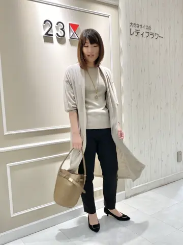 23区 L 岡 コーディネート画像