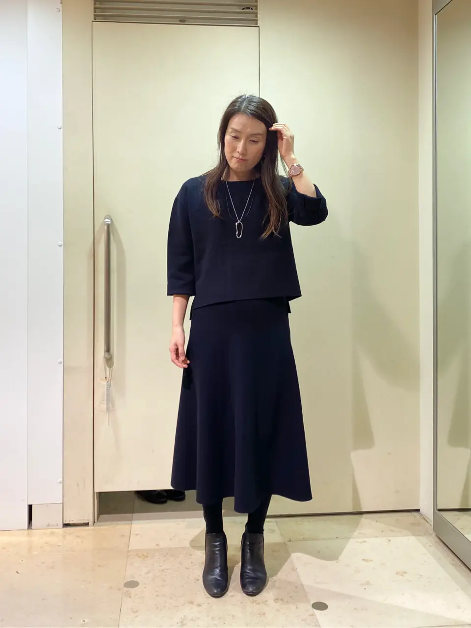  スタッフ コーディネート画像