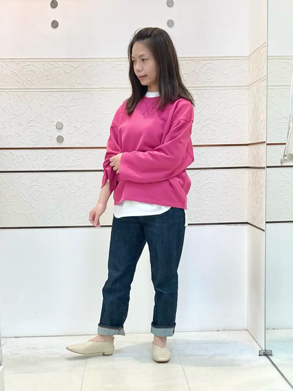  スタッフ コーディネート画像