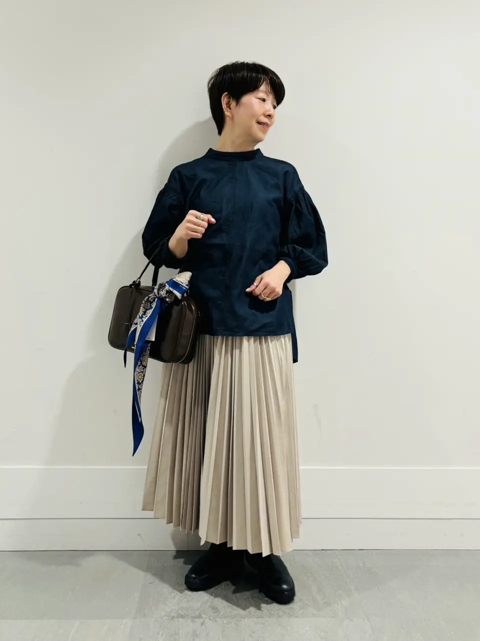 たこよ　23区☆未使用size46 ベージュブルゾン定価¥30800 たこよ様専用 23区☆未使用size46 ベージュブルゾン定価¥30800
