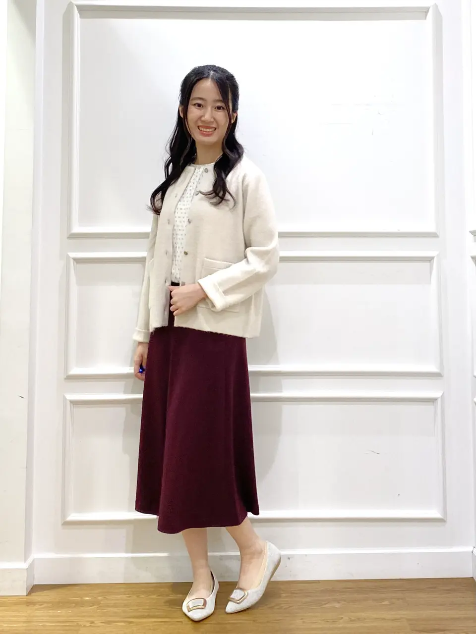 J.PRESS LADIES スタッフ コーディネート画像