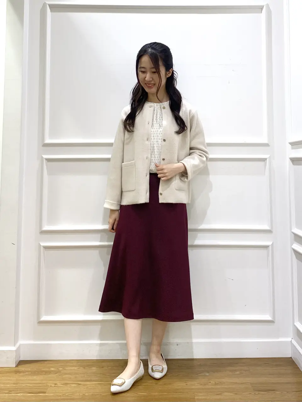 J.PRESS LADIES スタッフ コーディネート画像