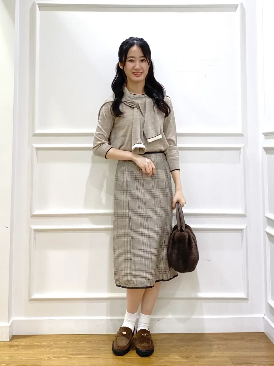 J.PRESS LADIES スタッフ コーディネート画像