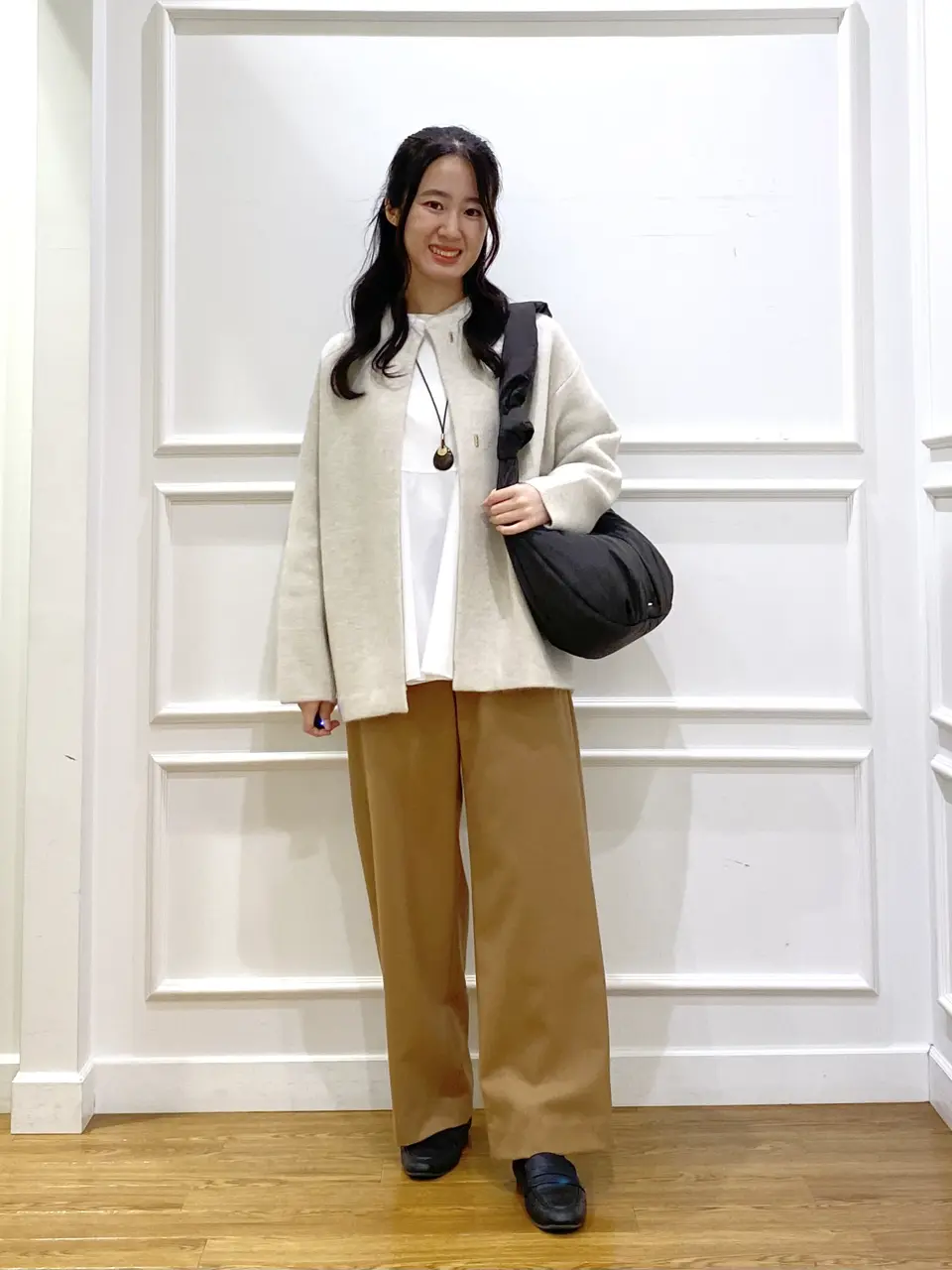 【iCB】ReverseTwill ショートブルゾンベージュ/23区 自由区 セール】 【VERY3月号掲載】Reverse Twill ショートブルゾン