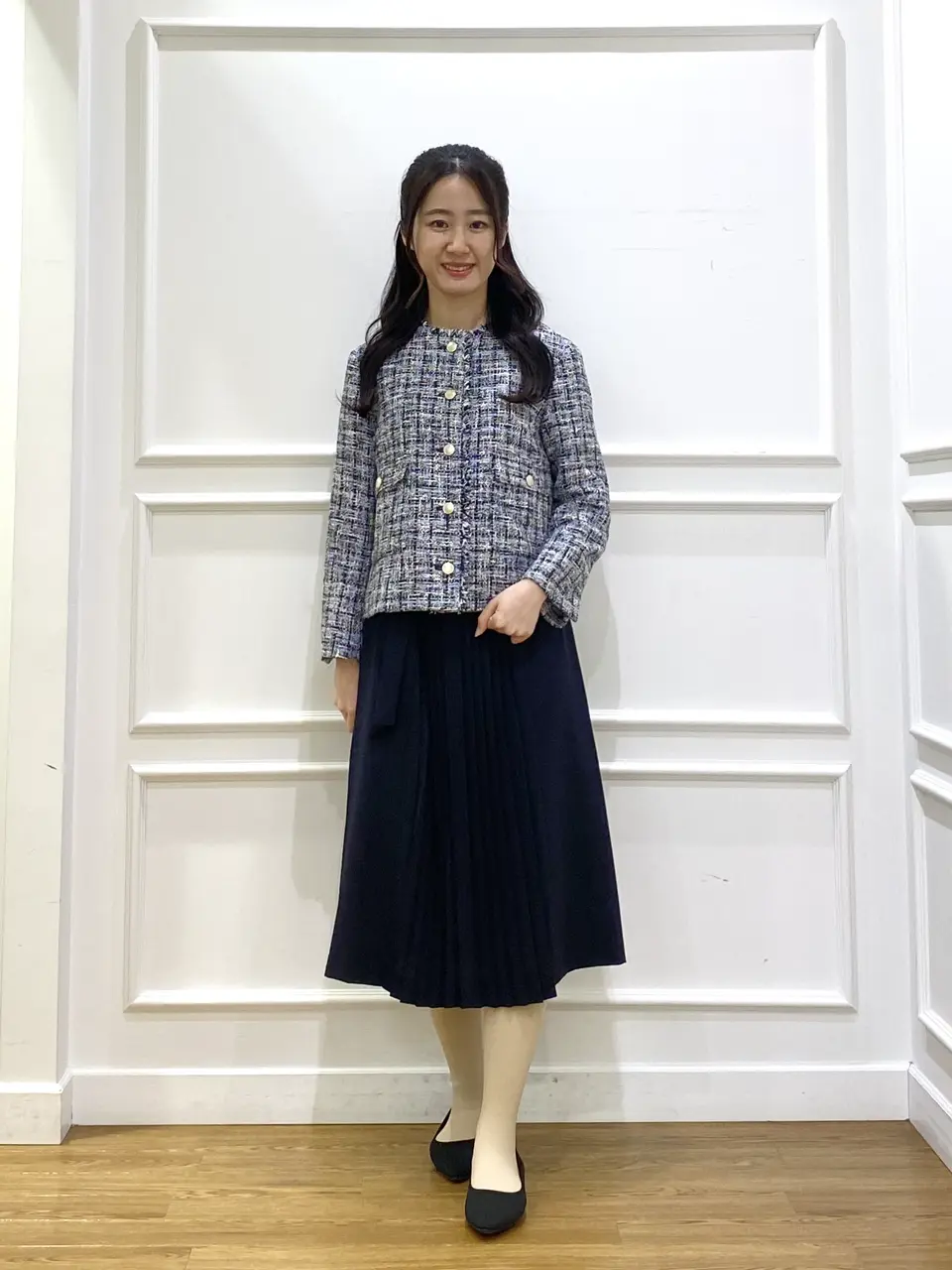 J.PRESS LADIES スタッフ コーディネート画像