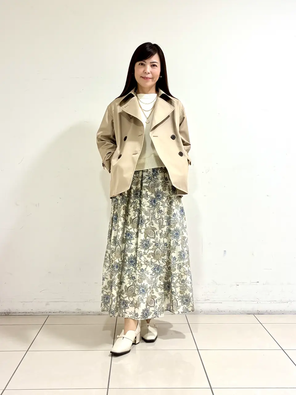  スタッフ コーディネート画像