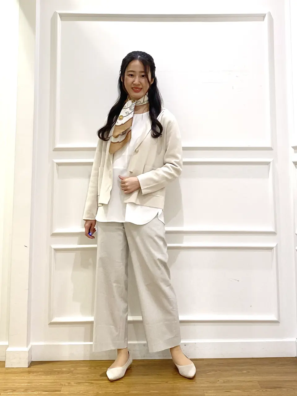 J.PRESS LADIES スタッフ コーディネート画像