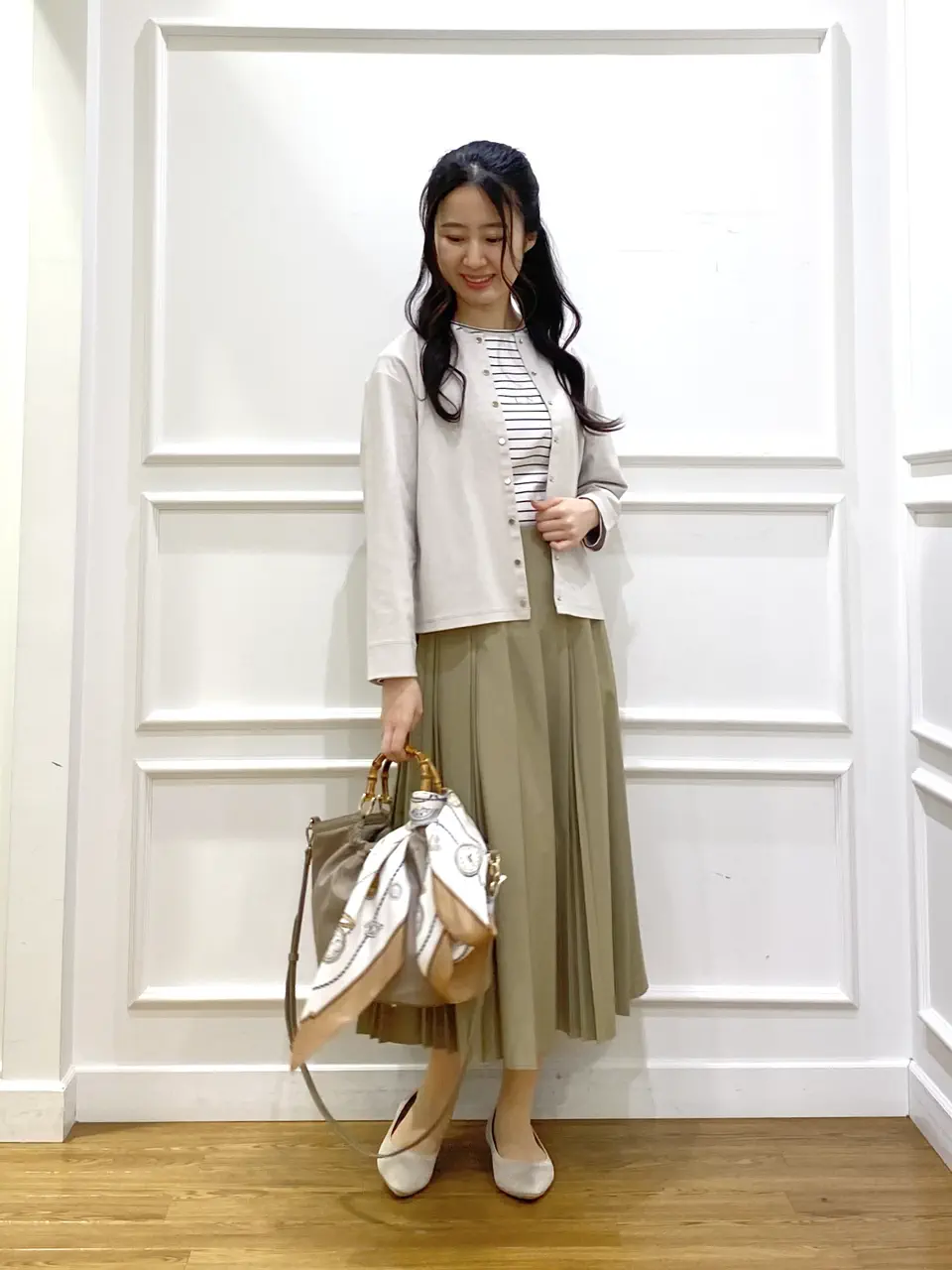 J.PRESS LADIES スタッフ コーディネート画像