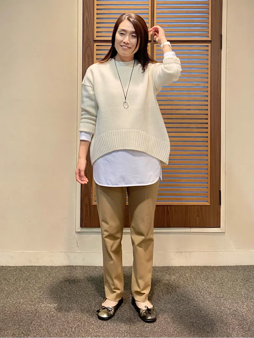  スタッフ コーディネート画像