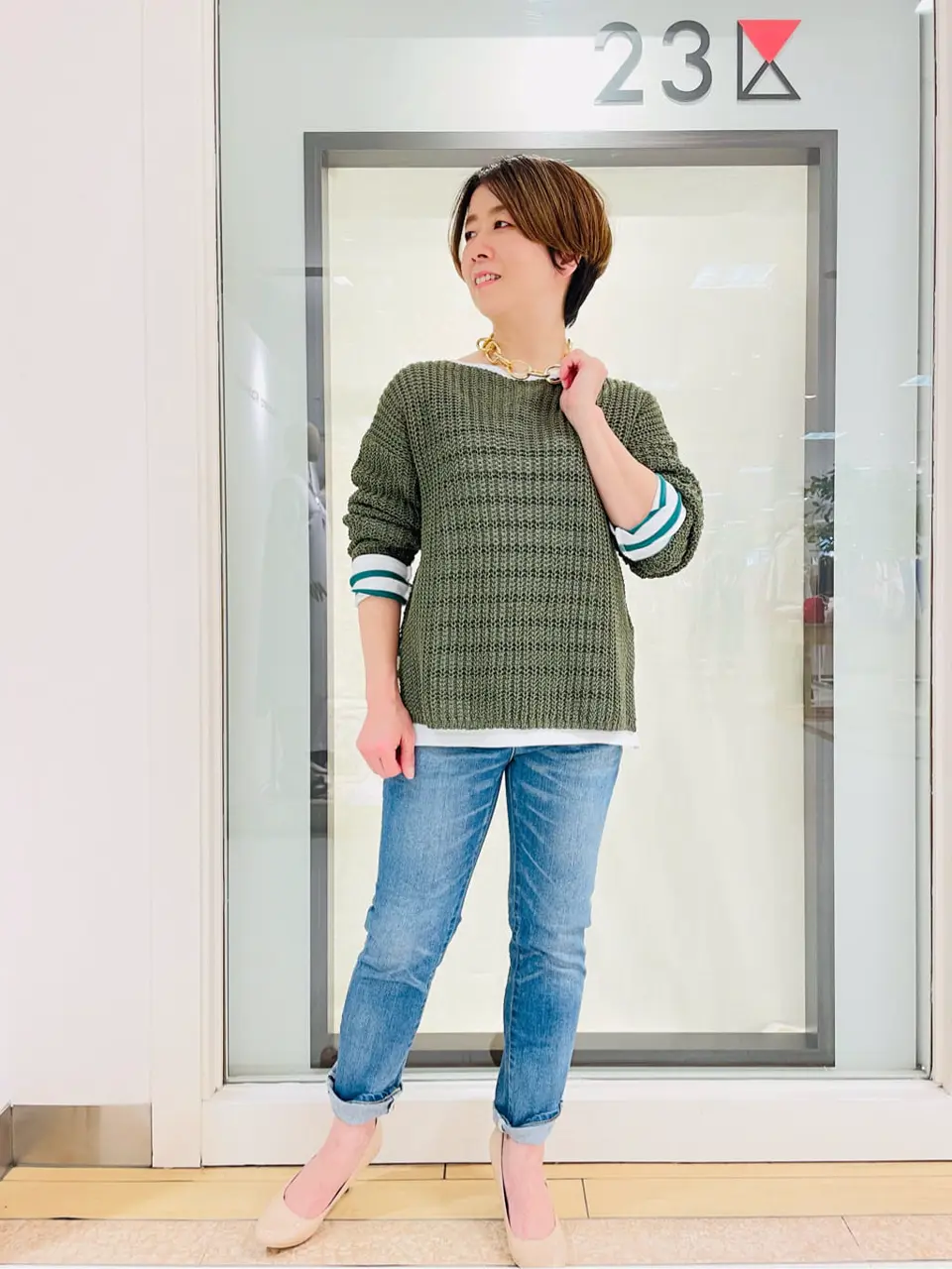 23区 S 山川 コーディネート画像