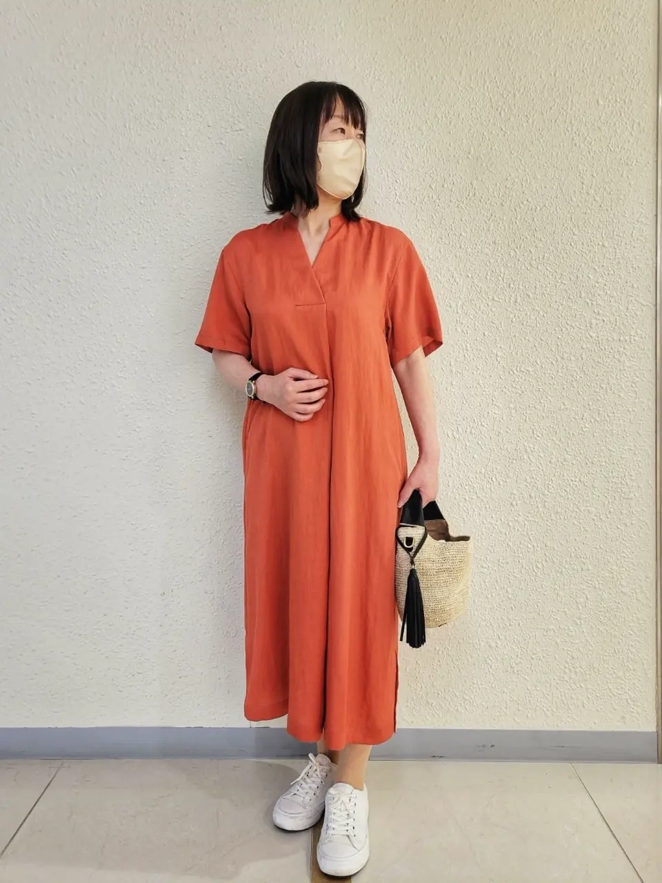  三ツ口 コーディネート画像