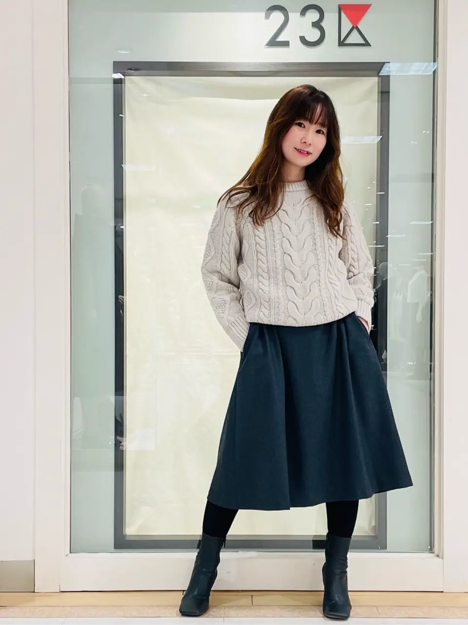 23区 S 森口 コーディネート画像