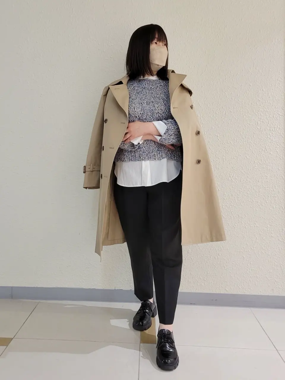  三ツ口 コーディネート画像