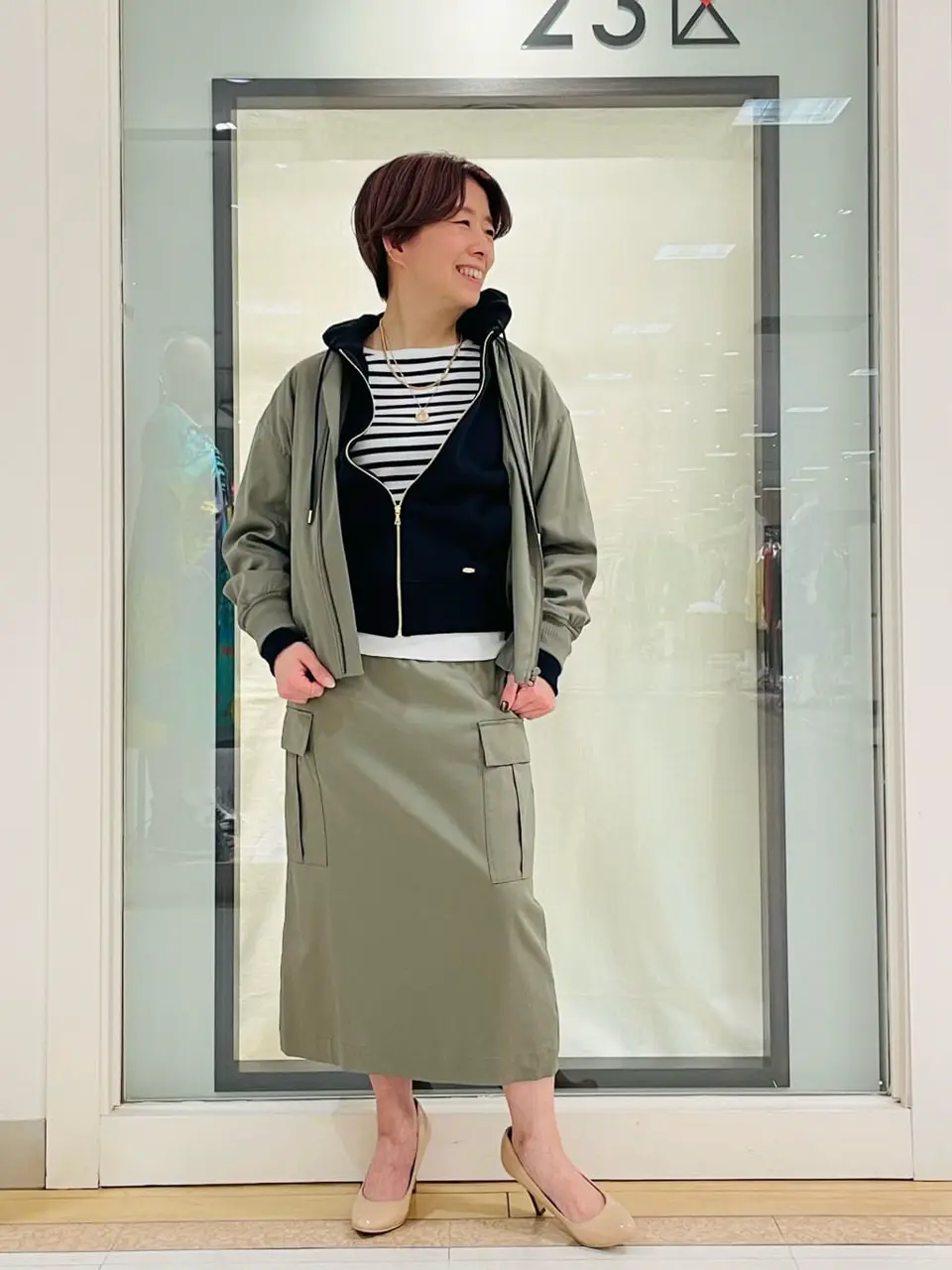 23区 S 山川 コーディネート画像