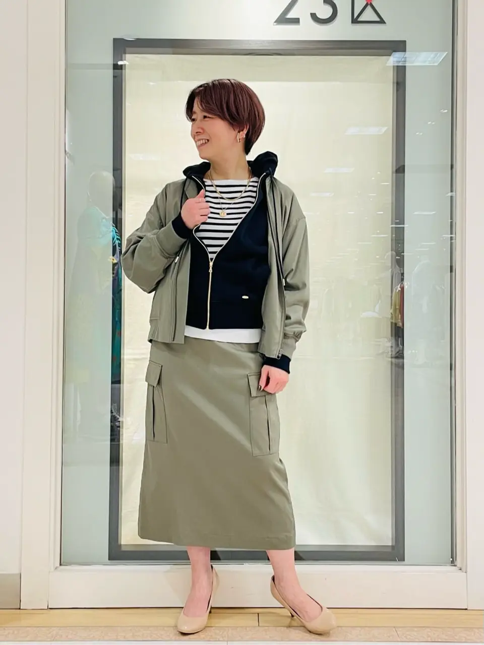 23区 S 山川 コーディネート画像