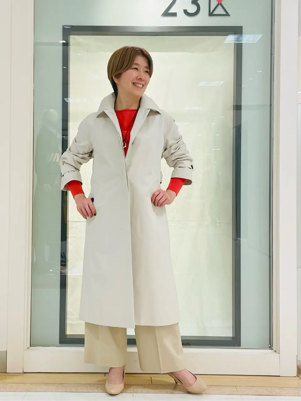 23区 S 山川 コーディネート画像