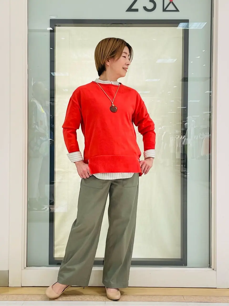 23区 S 山川 コーディネート画像