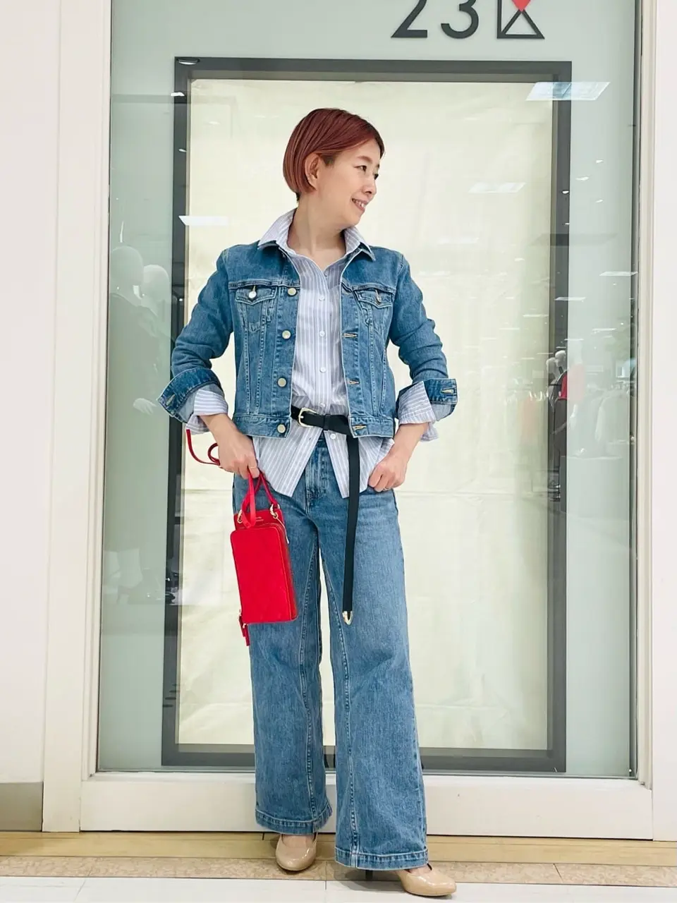 23区 S 山川 コーディネート画像