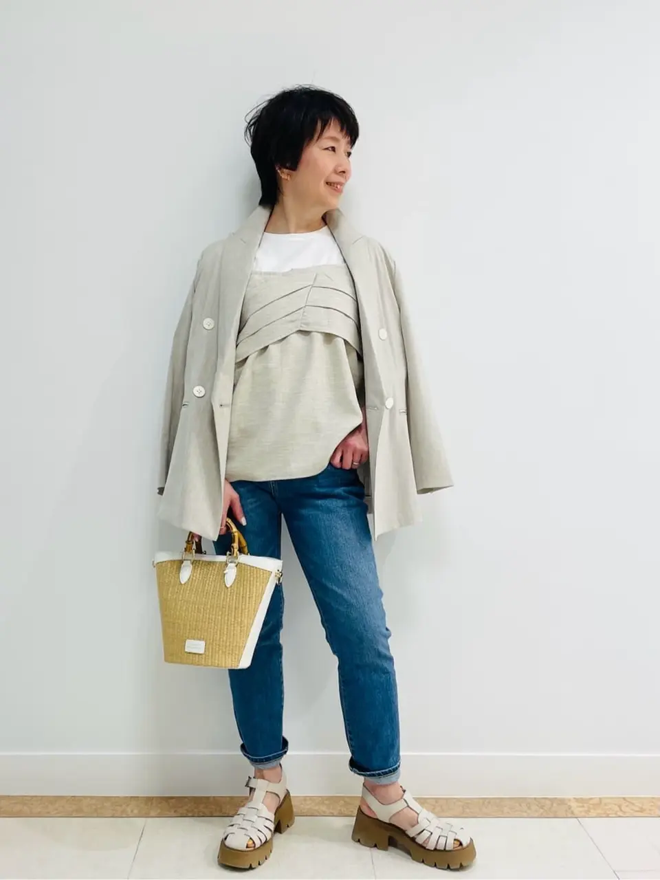 23区 S 山川 コーディネート画像