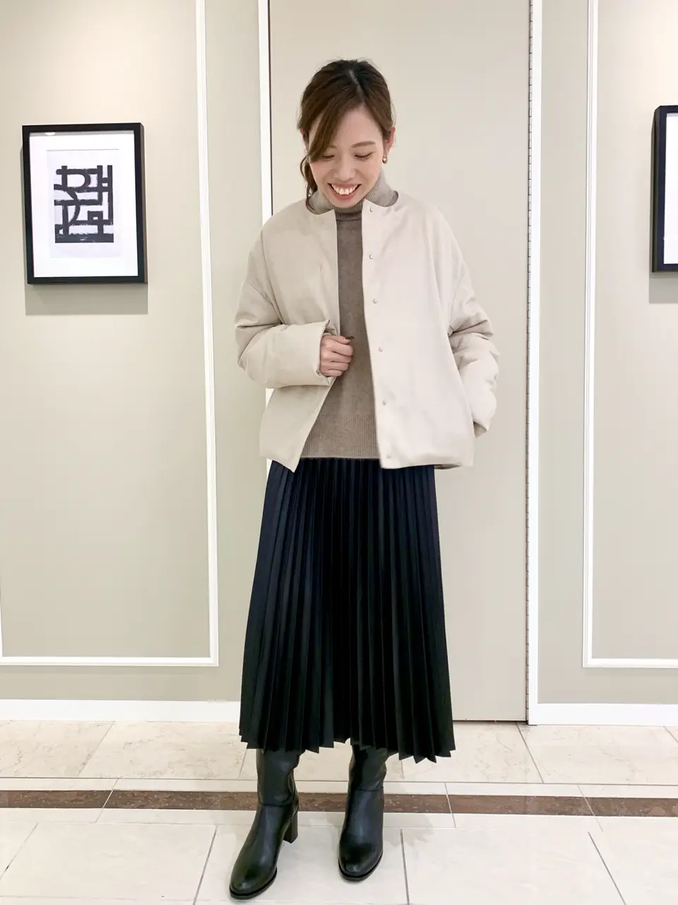  スタッフ コーディネート画像