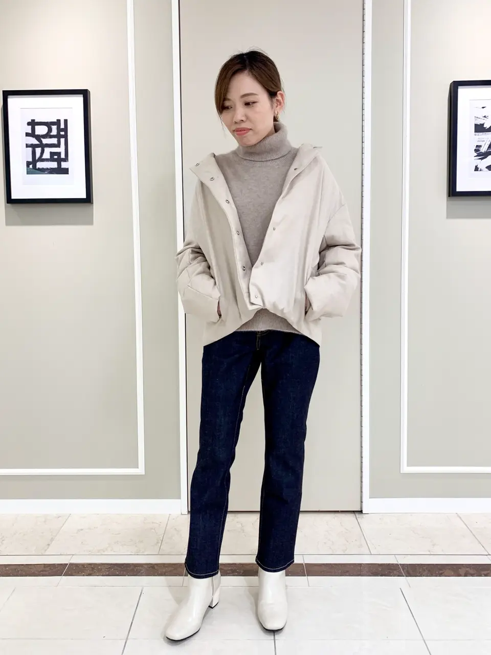  スタッフ コーディネート画像